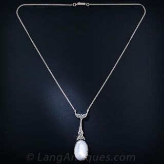 Antique Moonstone Necklace
