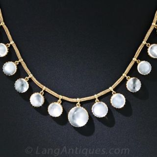 Antique Moonstone Necklace