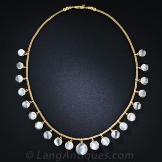 Antique Moonstone Necklace