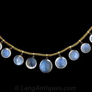 Antique Moonstone Necklace