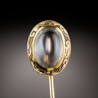 Antique Moonstone Stickpin