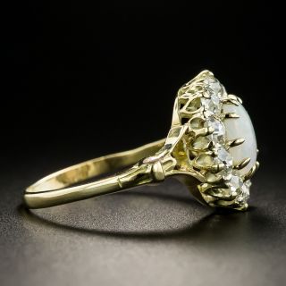 Late-Victorian Opal and Diamond Ring