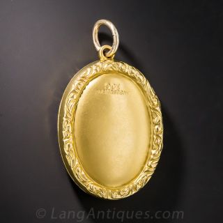 Antique Oval Locket
