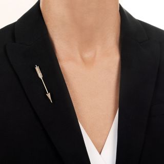 Antique Pearl Arrow Pin by Carter & Gough