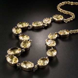 Antique Precious Topaz Necklace - 2