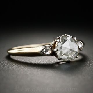 Antique Rose Cut Diamond Ring
