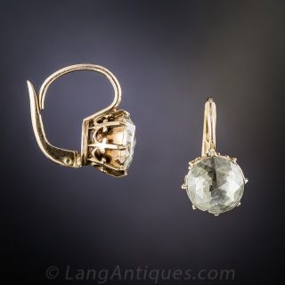 Antique Rose-Cut Diamond Stud Earrings