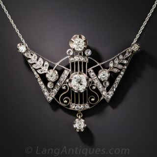 Antique Russian Diamond Necklace