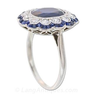 Antique Sapphire Ring, Circa 1900
