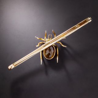 Antique Spider Bar Pin