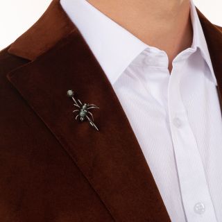Antique Spider Pin