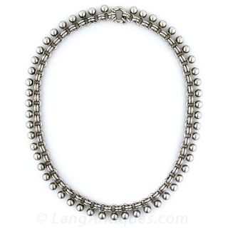 Antique Sterling Silver Necklace