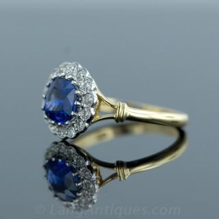 Antique Style Sapphire Ring