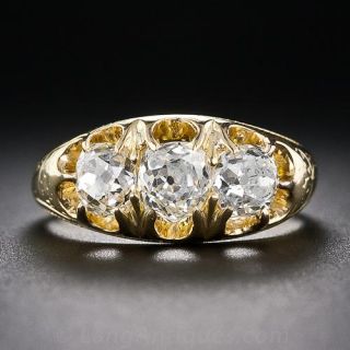 Antique Three-Stone Diamond Ring