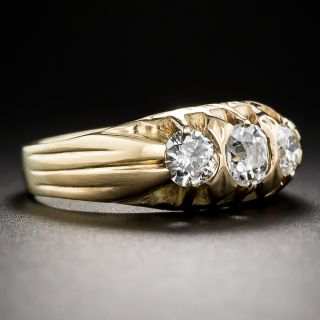 Antique Three-Stone Diamond Ring 