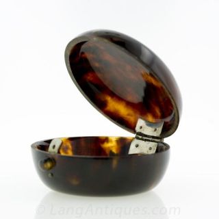 Antique Tortoiseshell Box