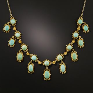 Antique Turquoise Necklace - 2