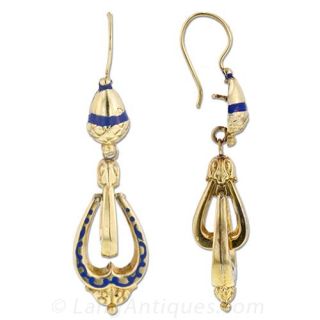 Antique Victorian Drop Earrings