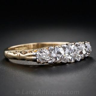 Antique Victorian Five-Stone Diamond Ring