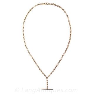 Antique Watchchain Necklace