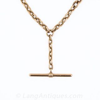 Antique Watchchain Necklace