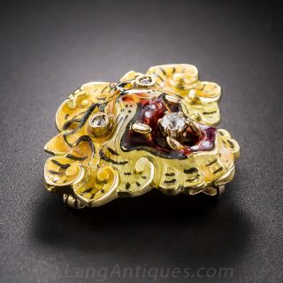 Antique Year-of-the-Tiger Pin