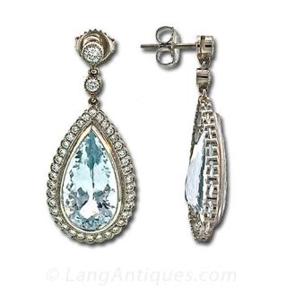 Aquamarine Earrings