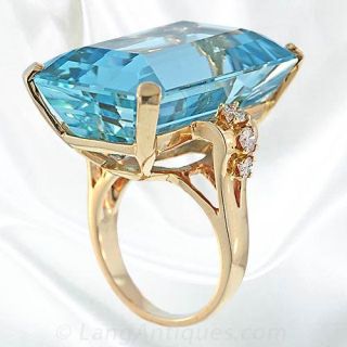 Aquamarine Ring