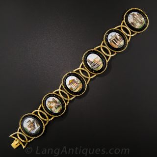 Architectural Micro-Mosaic Bracelet