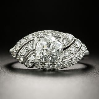 Art Deco 1.03 Carat Diamond Ring - GIA G VS2 - 2
