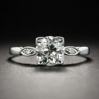 Art Deco 1.06 Carat Engagement Ring