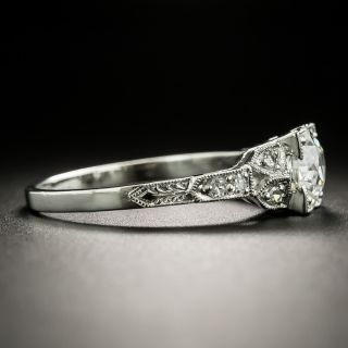 Art Deco 1.19 Carat Diamond Engagement Ring - GIA J VS1