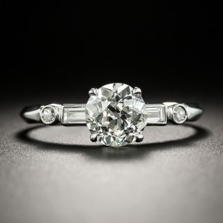 Art Deco 1.19 Carat Diamond Engagement Ring - GIA J VS2 - 2