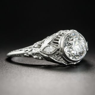 Art Deco 1.24 Carat Diamond Ring - GIA I VS2