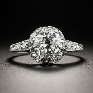 Art Deco 1.53 Carat Diamond Ring - GIA I VS1 