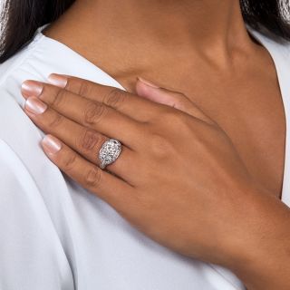 Art Deco 1.54 Carat Diamond Engagement Ring by Schless, Brod & Co. - GIA I SI1