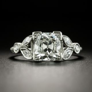 Art Deco 2.01 Carat Diamond Engagement Ring - GIA G VS2 - 2