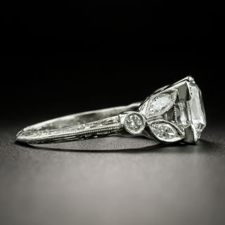 Art Deco 2.01 Carat Diamond Engagement Ring - GIA G VS2