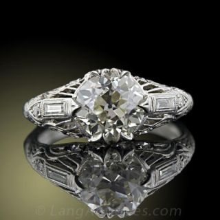 Art Deco Diamond Engagement Ring 
Art Deco Jewelry