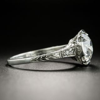 Art Deco 2.64 Carat Diamond Engagement Ring - GIA G VS2