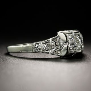 Art Deco .25 Carat Diamond Engagement Ring