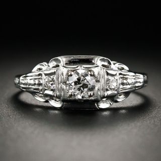 Art Deco .25 Carat Diamond Ring