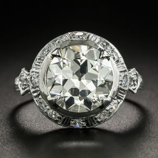 Art Deco Diamond Engagement Ring - 2