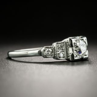 Art Deco .30 Carat Diamond Engagement Ring