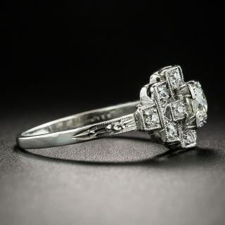 Art Deco .40 Carat Diamond Engagement Ring
