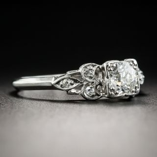 Art Deco .50 Carat Diamond Engagement Ring