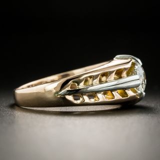 Art Deco .50 Carat Diamond Solitaire Ring