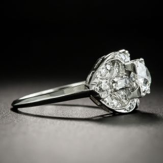 Art Deco .65 Carat Diamond Engagement Ring