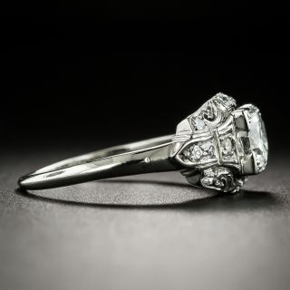 Art Deco .65 Carat Diamond Engagement Ring