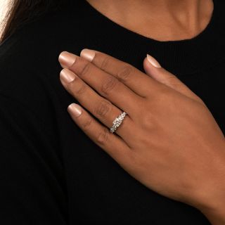 Art Deco .70 Carat Diamond Engagement Ring - GIA  G VVS 2